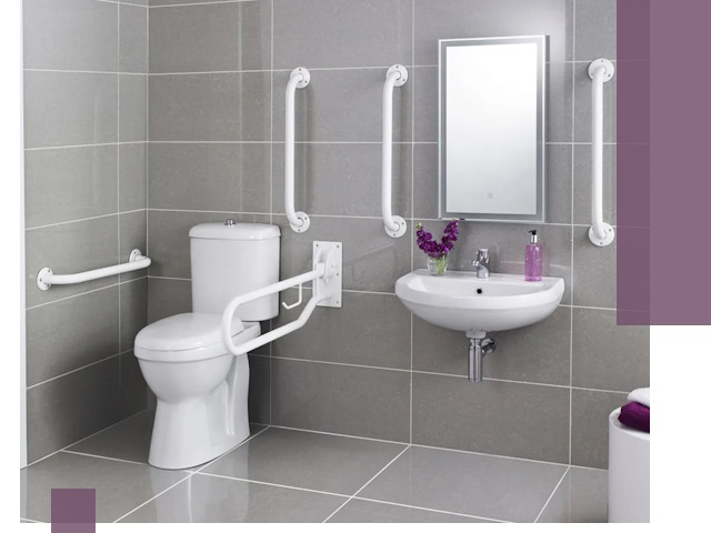 Поручни для санузлов в Мегионе: установка, ремонт и монтаж