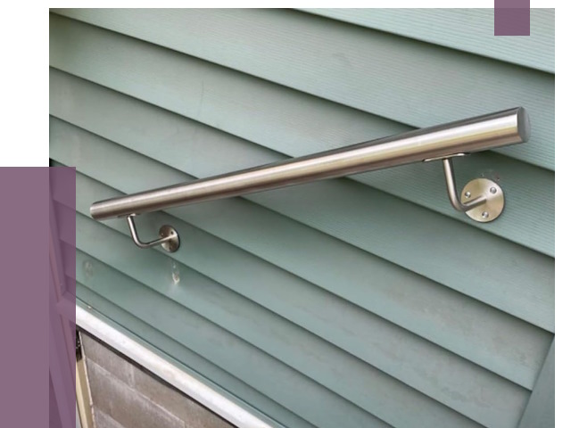 Поручни из нержавеющей стали в Мегионе от 7819 руб.  | ПРОЛЁТ-Мго